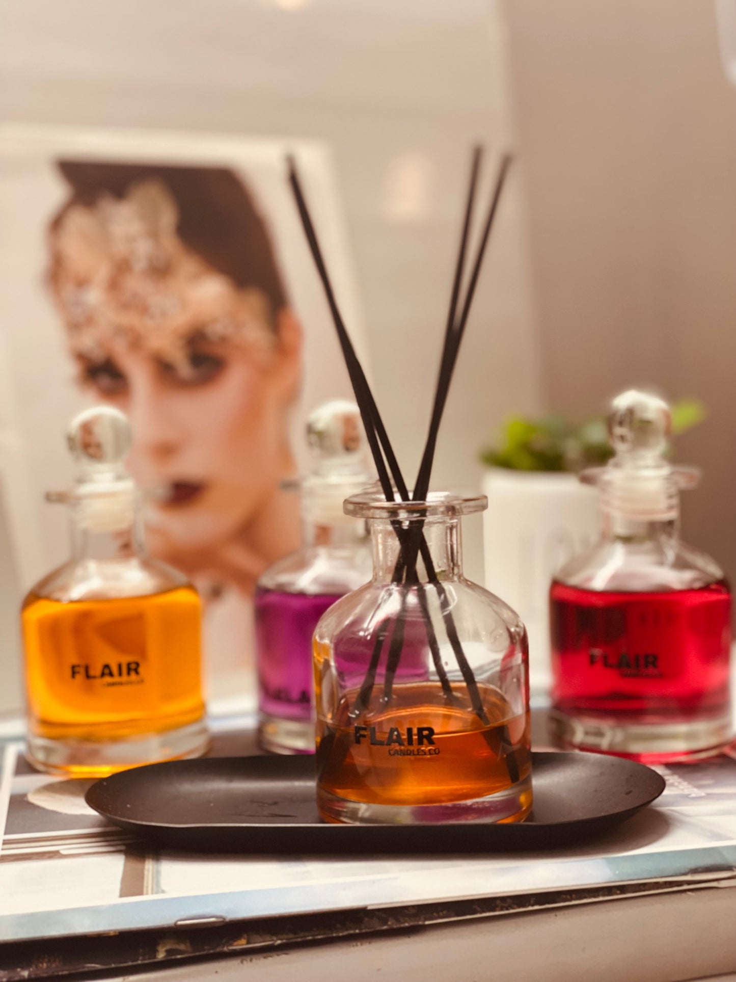 Refill Diffuser Oil & 8 Fibre Reeds