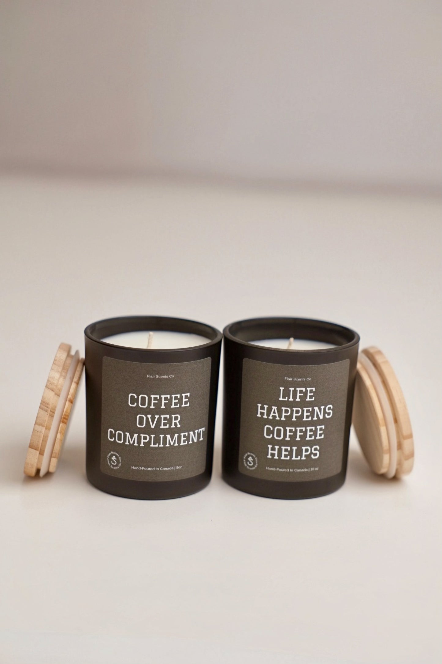 3 Quote Collection Candles + Wick Trimmer Bundle